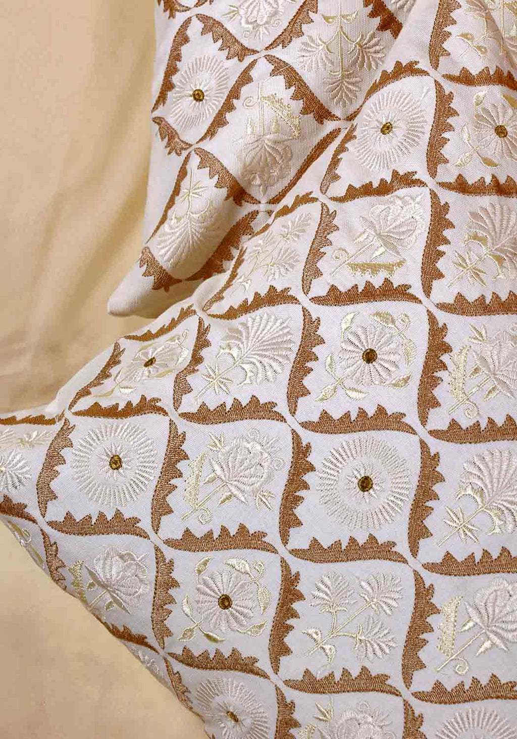 Elegant Kuddfodral | 100% Bomull med Handblockstryck | Minimalistisk Design för Vardagsrummet 3