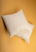 Glam | Geometriskt Kuddfodral i Bomull med Applikationsarbete | Modern Design för Heminredning 3