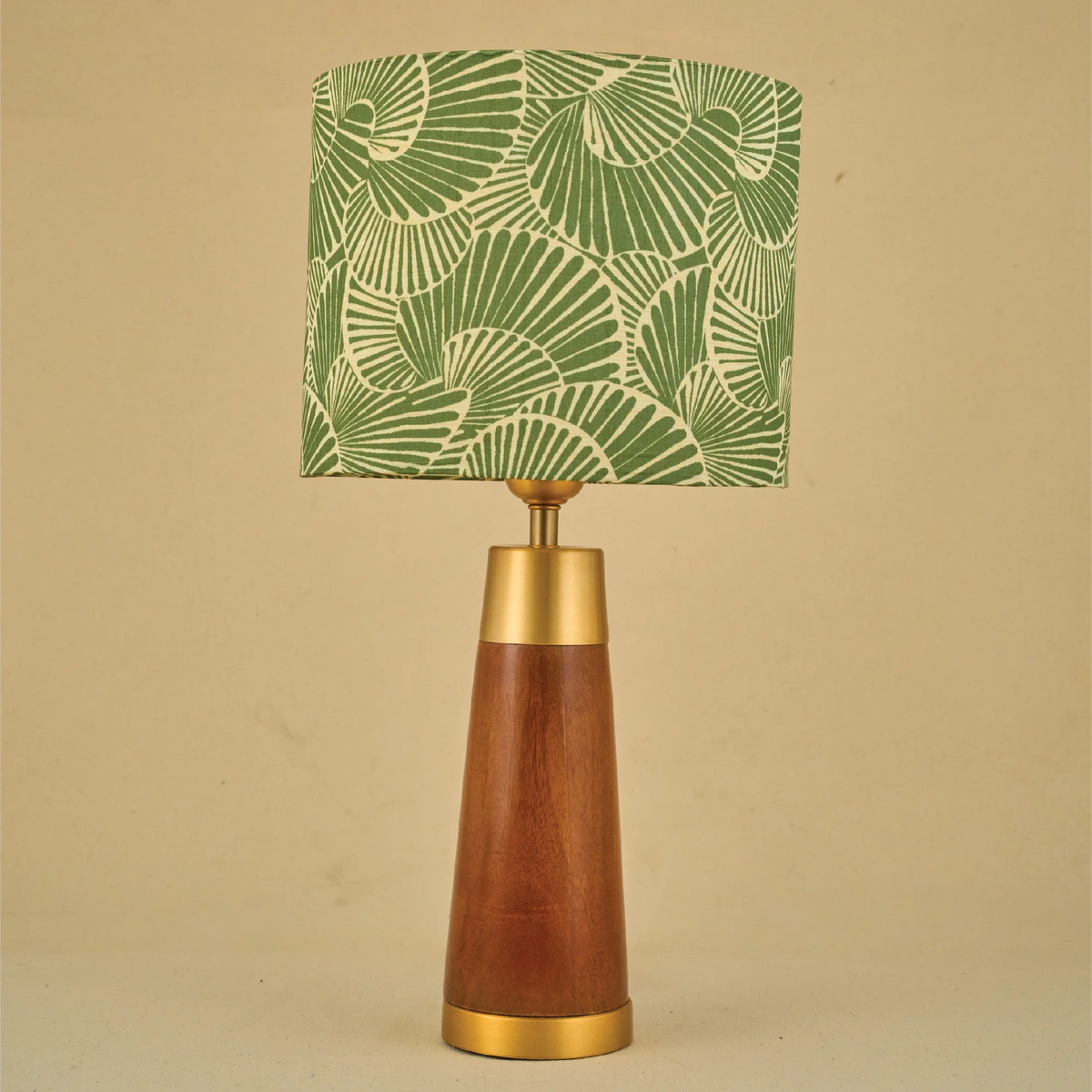 RIO-kollektionen | Bordlampa i Mangoträ med Vintage Design | Perfekt för Heminredning 0