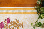 Regal Patterns | Bordslöpare i 100% Bomull med Handblocktryck | Elegant Design för Heminredning 2