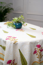 Regal Patterns | Sänglinne Set i 100% Bomull med Handblocktryck | Elegant Design för Sovrummets Stil 2