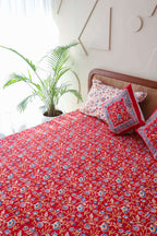 Royal Jaipur Harmony | Bäddset i 100% Bomull med Handblocktryck | Elegant Design för Sovrummet 2