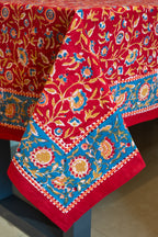 Royal Jaipur Harmony | Handblocktryckt Bordsöverdrag i 100% Bomull med Intrikata Mönster | Elegant Design för Lyxig Matsal 2