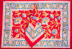 Royal Jaipur Harmony | Handblocktryckt Bordstablettset i Premium Bomull | Elegant Design för Lyxig Matsal 1