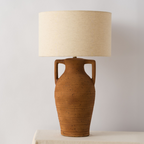 TerraLuxe | Elegant Varmtonad Liten Bordslampa för Hemmet 0